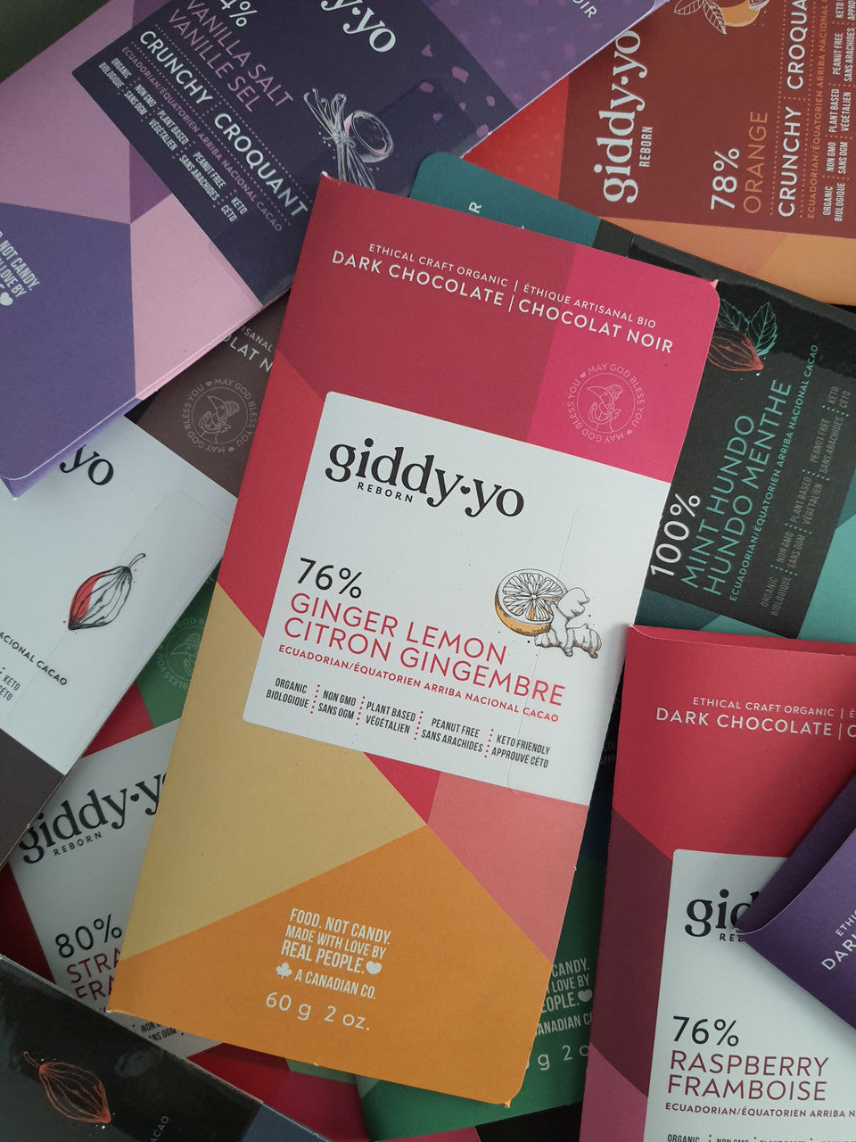 Giddy Yo Takes a Stand Against Food Fraud with Organic, Third-Party Verified Cacao